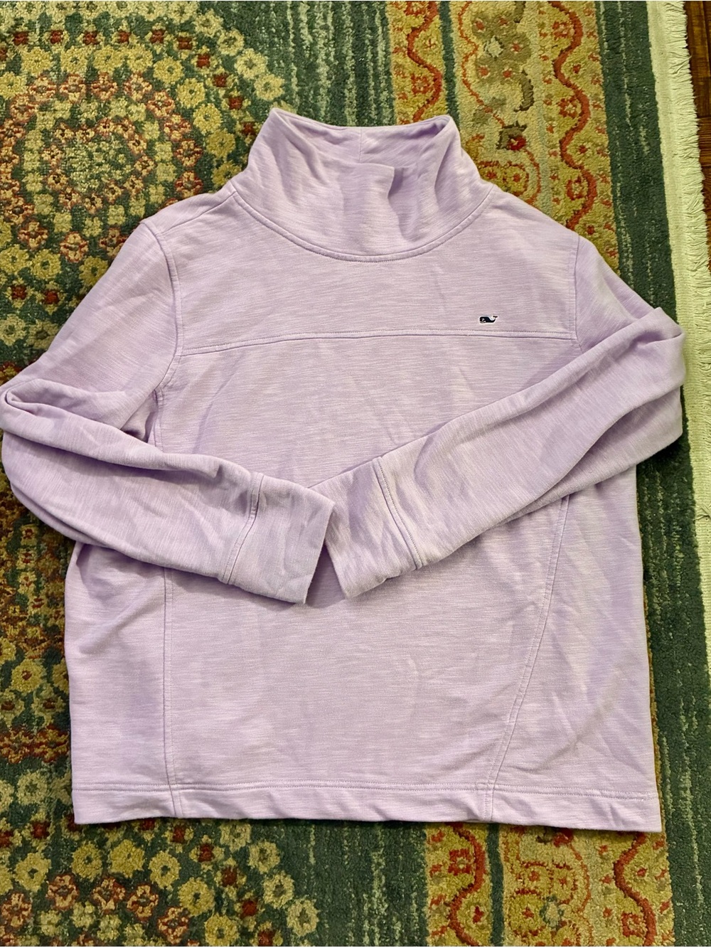 Vineyard Vines Lilac Cowl Neck Pullover
